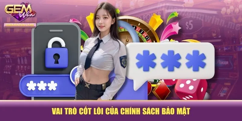 Vai trò cốt lõi của chính sách bảo mật